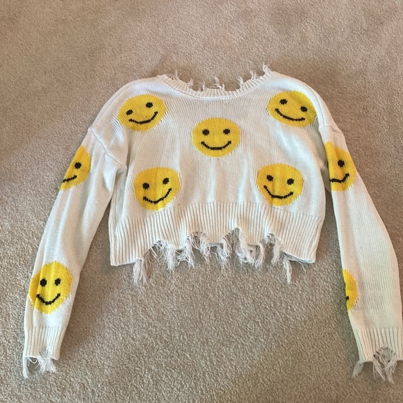 Just Polly New York SMILING sweater - Picture 4 of 7